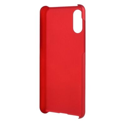 Пластиковый чехол Deexe Hard Shell для Samsung Galaxy A02 (A022) - Red