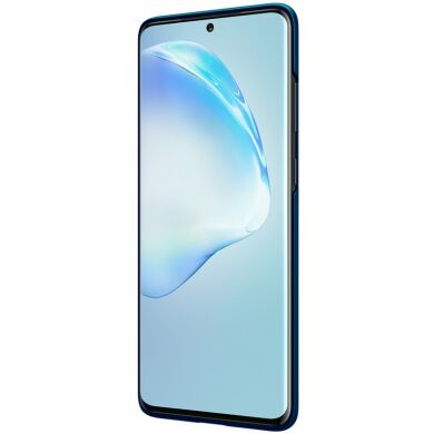 Пластиковый чехол NILLKIN Frosted Shield для Samsung Galaxy S20 Plus (G985) - Blue
