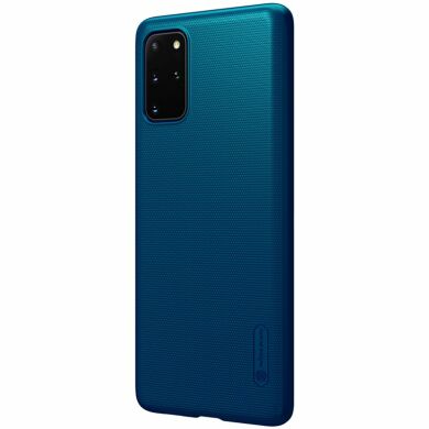 Пластиковый чехол NILLKIN Frosted Shield для Samsung Galaxy S20 Plus (G985) - Blue