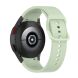 Ремешок Deexe Silicone Watchband для Samsung Galaxy Watch 4 Classic / Watch 4 - Light Green. Фото 1 из 10