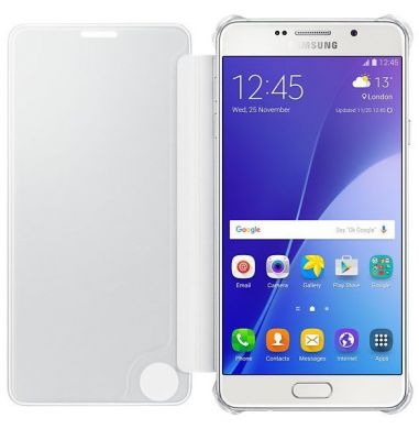 Чехол Clear View Cover для Samsung Galaxy A7 (2016) EF-ZA710CBEGWW - Silver
