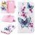 Чехол-книжка UniCase Color Wallet для Samsung Galaxy J7 2017 (J730) - Butterfly in Flowers B