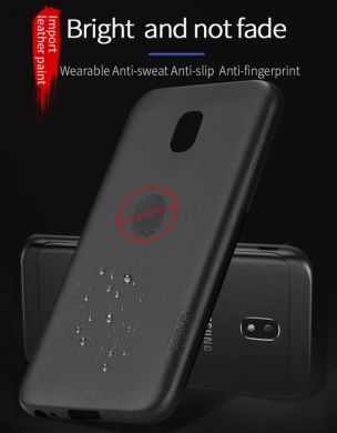 Силіконовий (TPU) чохол X-LEVEL Matte для Samsung Galaxy J7 2017 (J730) - Black