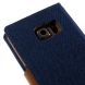 Чехол-книжка MERCURY Canvas Diary для Samsung Galaxy S6 edge (G925) - Blue. Фото 8 из 10