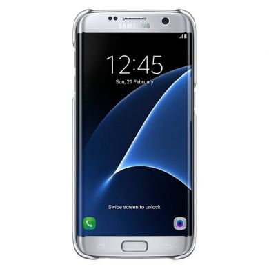 Накладка Clear Cover для Samsung Galaxy S7 edge (G935) EF-QG935CSEGRU - Silver