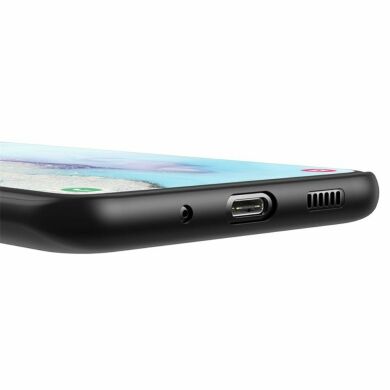 Силиконовый (TPU) чехол BASEUS Ultra Thin Matte для Samsung Galaxy S20 Ultra (G988) - Transparent Black