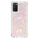 Силиконовый (TPU) чехол Deexe Liquid Glitter для Samsung Galaxy A02s (A025) - Pink. Фото 2 из 7