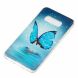 Силиконовый (TPU) чехол Deexe LumiCase для Samsung Galaxy S10e (G970) - Blue Butterfly. Фото 3 из 6