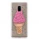 Силиконовый (TPU) чехол Deexe Pretty Glossy для Samsung Galaxy A8+ (A730) - Ice Cream. Фото 5 из 5