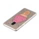 Силиконовый (TPU) чехол Deexe Pretty Glossy для Samsung Galaxy A8+ (A730) - Ice Cream. Фото 3 из 5