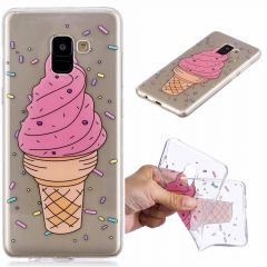 Силіконовий (TPU) чохол Deexe Pretty Glossy для Samsung Galaxy A8+ (A730), Ice Cream