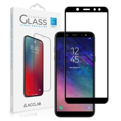 Захисне скло ACCLAB Full Glue для Samsung Galaxy A6+ 2018 (A605) - Black