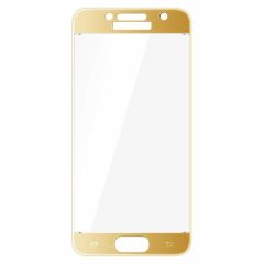 Защитное стекло IMAK Full Protect для Samsung Galaxy A3 (2017) - Gold