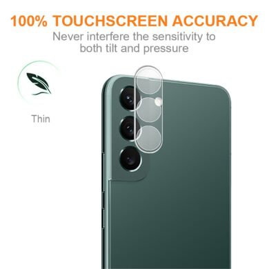 Защитное стекло на камеру AMORUS Lens Protector для Samsung Galaxy S23 - Transparent