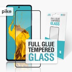 Защитное стекло Piko Full Glue для Samsung Galaxy M52 (M526) - Black