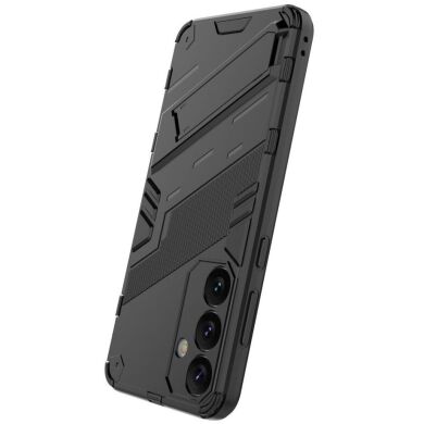 Защитный чехол Deexe Bibercas для Samsung Galaxy S24 Plus - Black