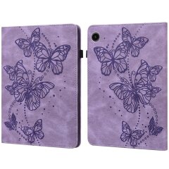 Защитный чехол Deexe Butterfly для Samsung Galaxy Tab A9 (X110/115) - Purple