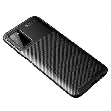 Защитный чехол Deexe Fusion для Samsung Galaxy A03s (A037) - Black