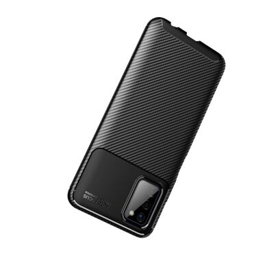 Защитный чехол Deexe Fusion для Samsung Galaxy A03s (A037) - Black