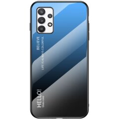 Защитный чехол Deexe Gradient Color для Samsung Galaxy A33 (A336) - Black / Blue