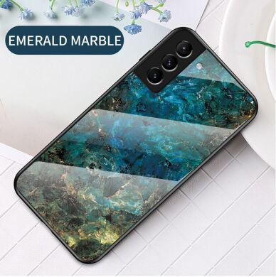Защитный чехол Deexe Gradient Pattern для Samsung Galaxy S22 Plus - Emerald