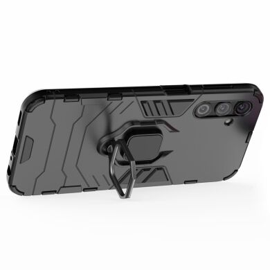 Защитный чехол Deexe Hybrid Case для Samsung Galaxy A24 (A245) - Black