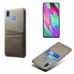 Защитный чехол Deexe Pocket Case для Samsung Galaxy A40 (А405) - Grey