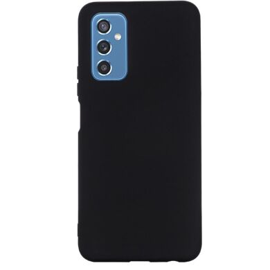 Защитный чехол Deexe Silicone Case для Samsung Galaxy M52 (M526) - Black