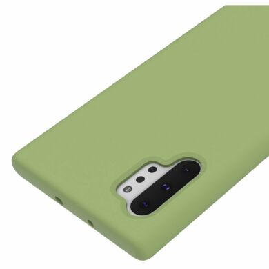 Защитный чехол Deexe Silicone Case для Samsung Galaxy Note 10+ (N975) - Green