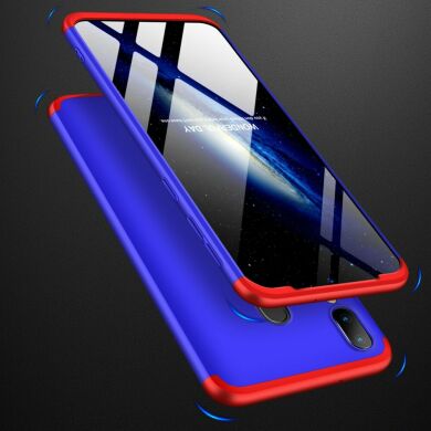 Защитный чехол GKK Double Dip Case для Samsung Galaxy M20 (M205) - Blue Red