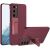 Защитный чехол GKK Leather Stand для Samsung Galaxy S23 - Wine Red