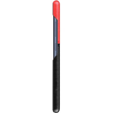 Защитный чехол IMAK Leather Series для Samsung Galaxy S21 FE (G990) - Black / Red