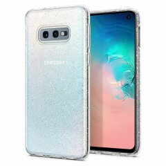 Защитный чехол Spigen SGP Liquid Crystal Glitter для Samsung Galaxy S10e (G970) - Crystal Quartz
