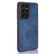 Защитный чехол UniCase Leather Series для Samsung Galaxy S21 Ultra - Blue. Фото 3 из 12