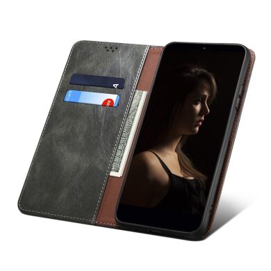 Защитный чехол UniCase Leather Wallet для Samsung Galaxy A35 (A356) - Green