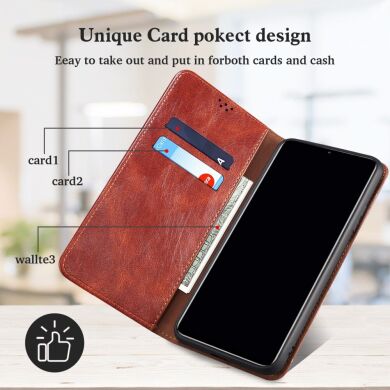 Защитный чехол UniCase Leather Wallet для Samsung Galaxy S22 - Green