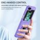Защитный чехол UniCase Magnetic Ring (FF) для Samsung Galaxy Flip 5 - Purple. Фото 9 из 9