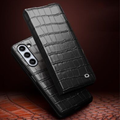 Кожаный чехол QIALINO Croco Case для Samsung Galaxy Fold 5 - Brown
