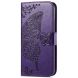 Чехол UniCase Butterfly Pattern для Samsung Galaxy A05 (A055) - Dark Purple. Фото 6 из 6