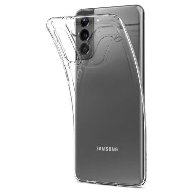 Защитный чехол Spigen (SGP) Crystal Flex для Samsung Galaxy S21 Plus (G996) - Crystal Clear