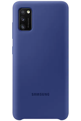 Чохол Silicone Cover для Samsung Galaxy A41 (A415) EF-PA415TLEGRU - Blue