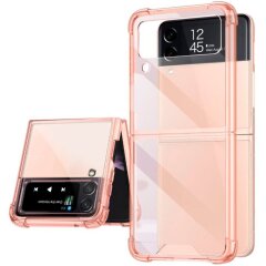 Защитный чехол GKK AirBag для Samsung Galaxy Flip 4 - Transparent Pink