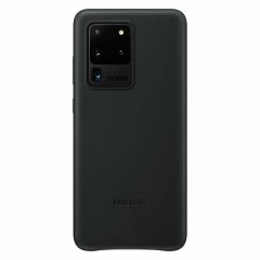 Чехол Leather Cover для Samsung Galaxy S20 Ultra (G988) EF-VG988LBEGRU - Black
