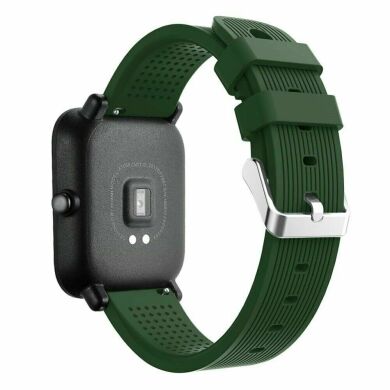 Ремешок UniCase Soft Texture для часов с шириной крепления 20 мм - Army Green