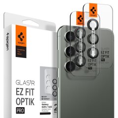 Комплект защитных стекол Spigen (SGP) Optik Pro Lens Protector для Samsung Galaxy S23 (S911) / S23 Plus (S916) - Black