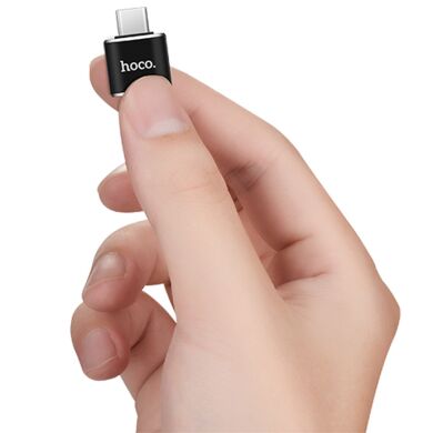 Адаптер HOCO UA5 type-c to USB - Black