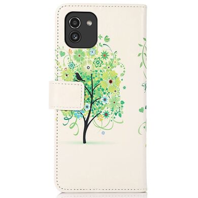 Чохол Deexe Life Style Wallet для Samsung Galaxy A03 (A035) - Green Tree