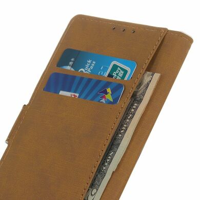 Чехол Deexe Life Style Wallet для Samsung Galaxy A50 (A505) / A30s (A307) / A50s (A507) - US Flag and Cat Holding Heart
