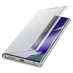 Чехол-книжка Clear View Cover для Samsung Galaxy Note 20 Ultra (N985) EF-ZN985CSEGRU - White Silver