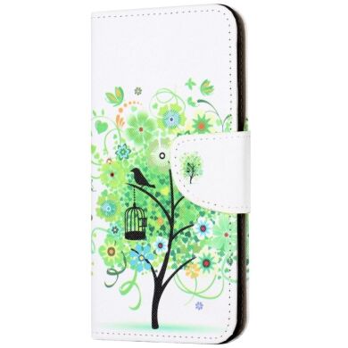 Чехол-книжка Deexe Color Wallet для Samsung Galaxy A14 (А145) - Green Tree